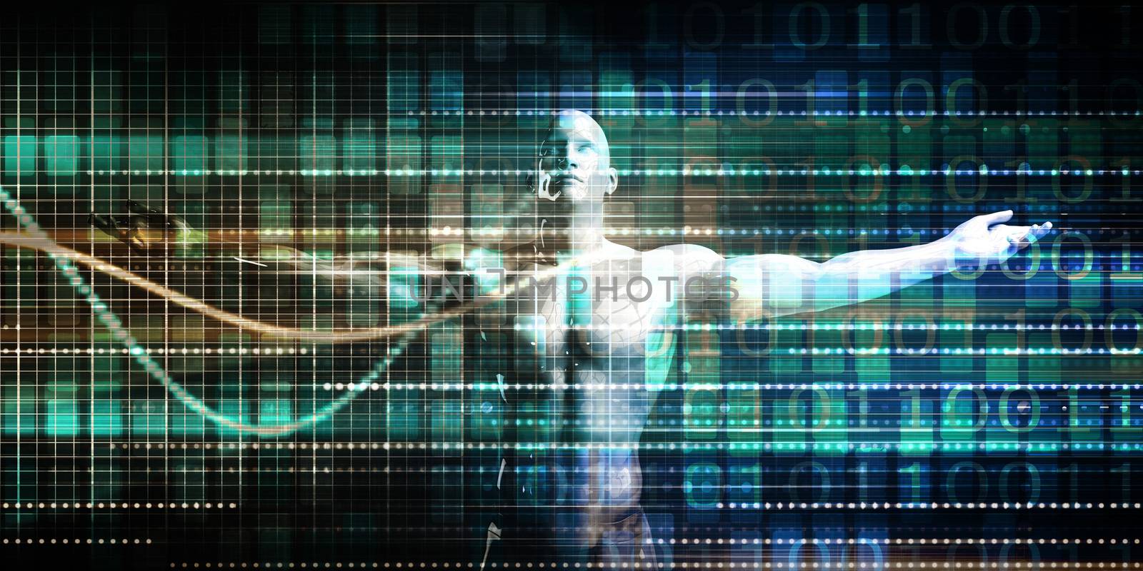 Medical Science Futuristic Technology As A Art