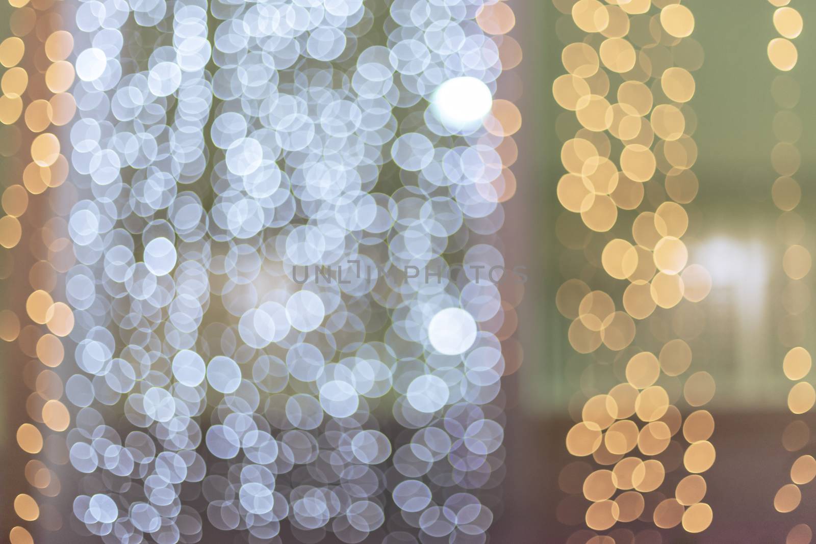 Abstract background with bokeh defocused lights by rakratchada