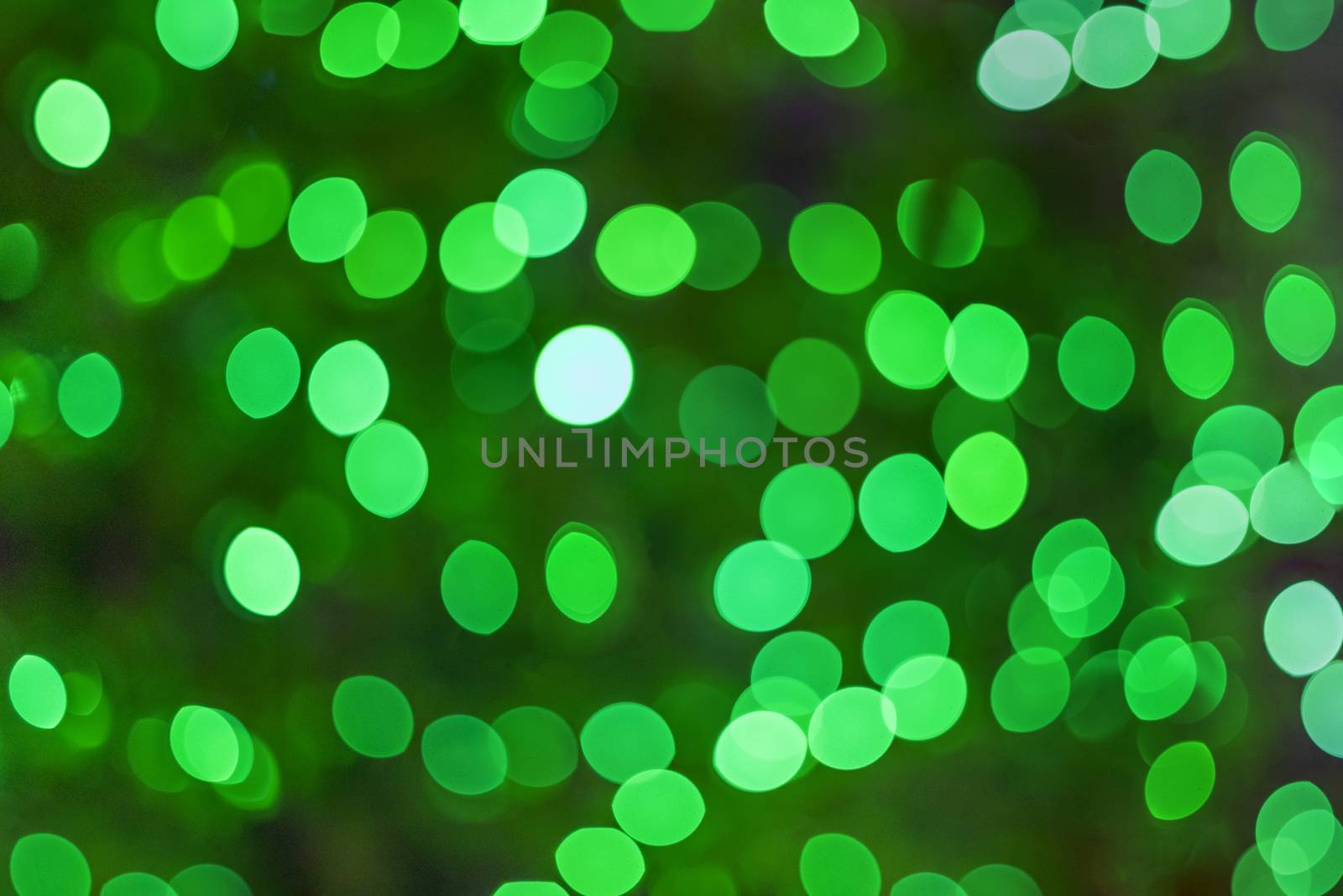 Abstract background with bokeh defocused lights