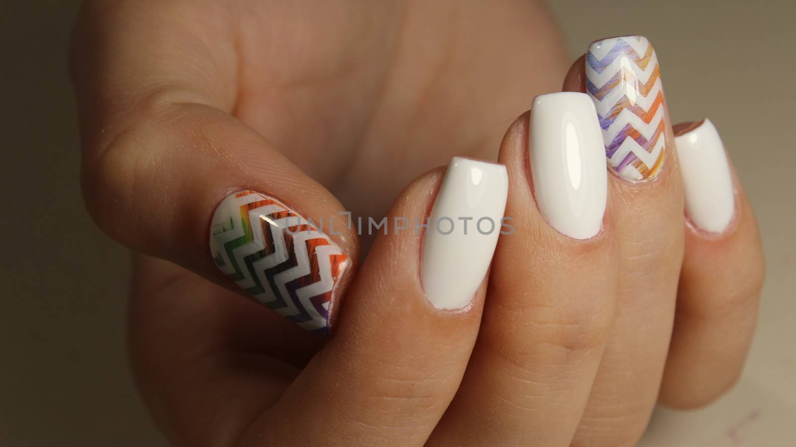 Manicure nail design for beautiful girls, summer 2017