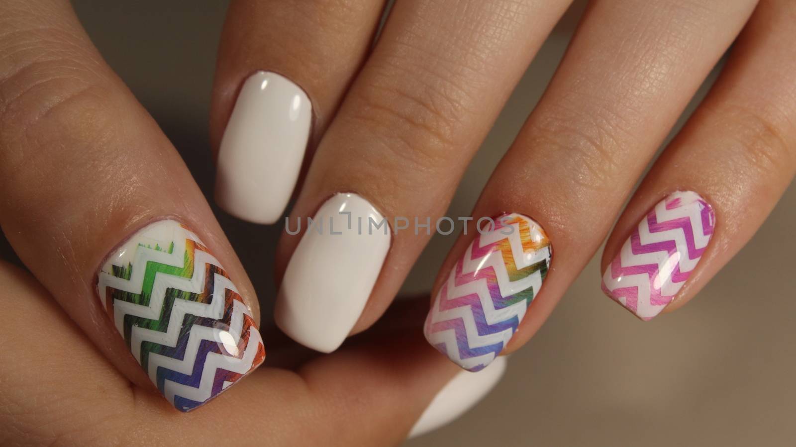 Manicure nail design for beautiful girls, summer 2017