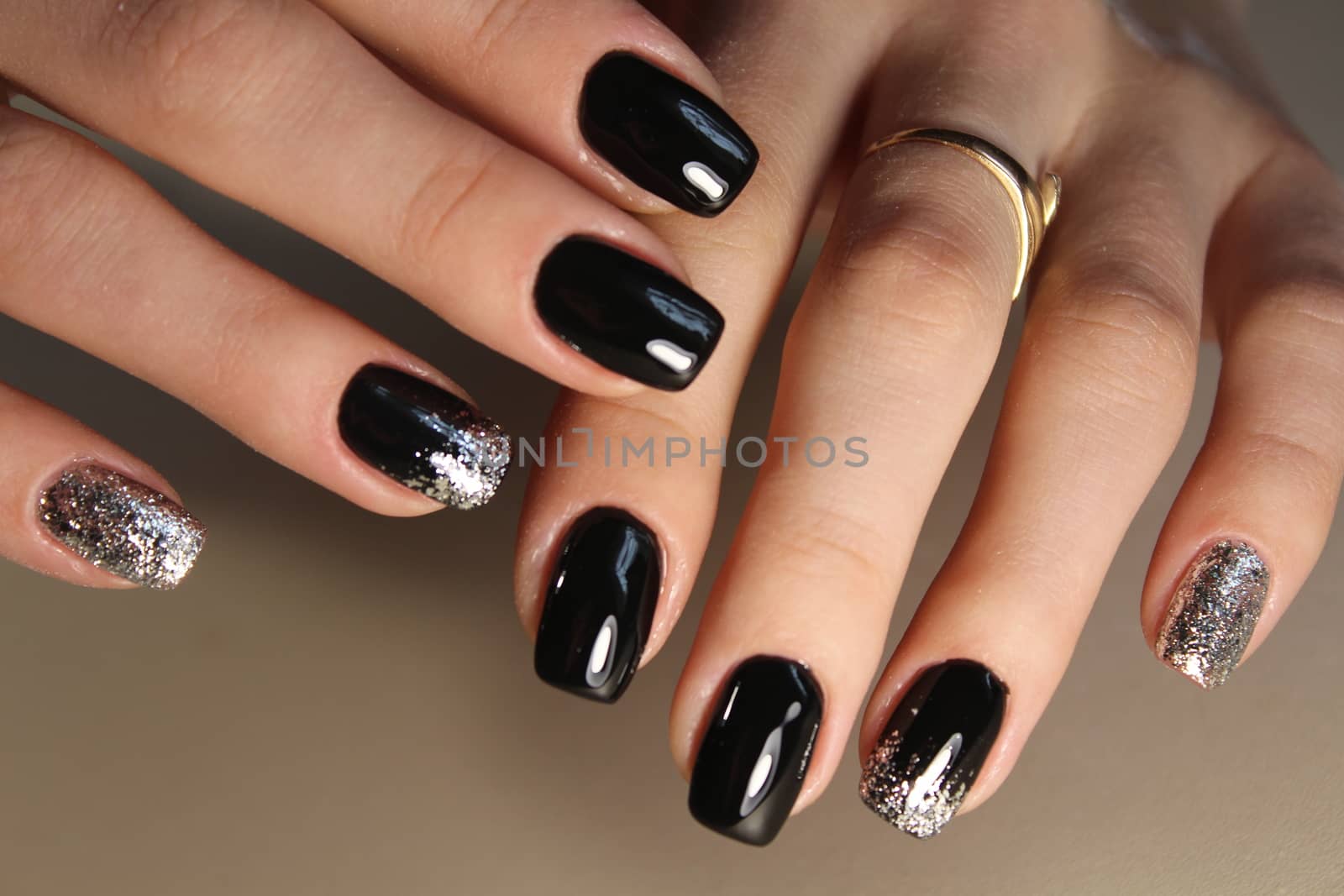 Fashion nails design manicure by SmirMaxStock