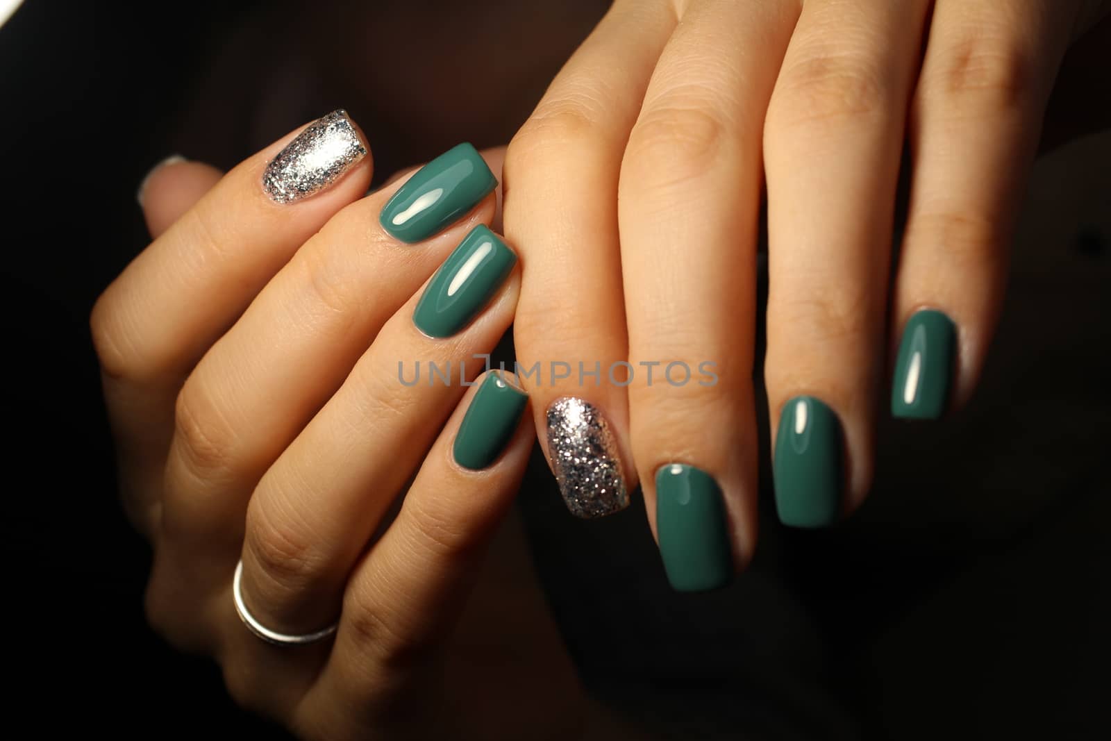 stylish design of manicure by SmirMaxStock