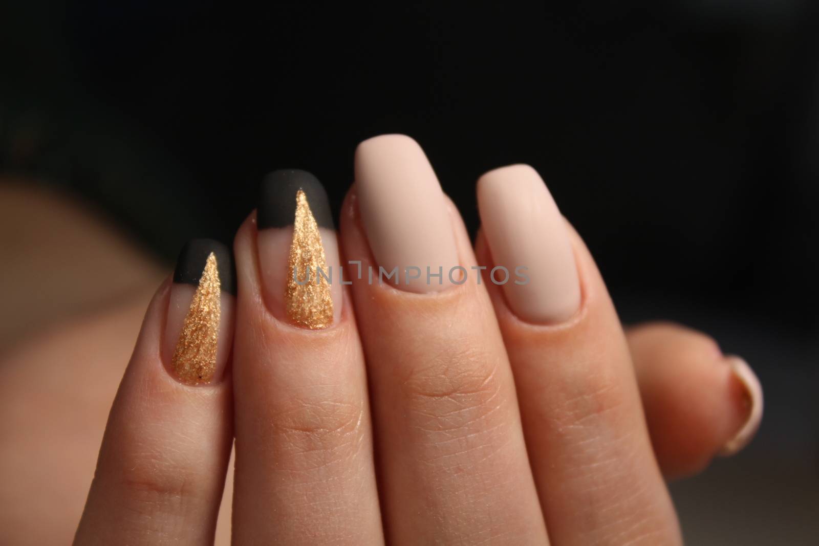 stylish design of manicure by SmirMaxStock