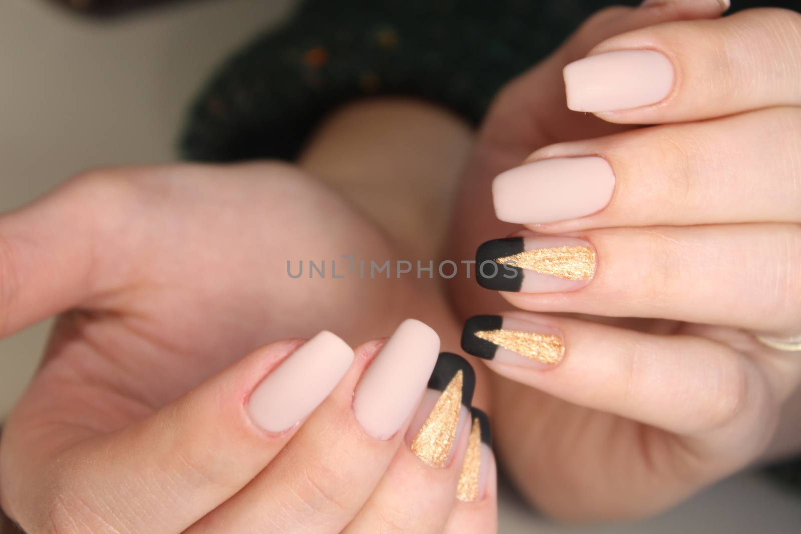 Perfect manicure and natural nails. by SmirMaxStock