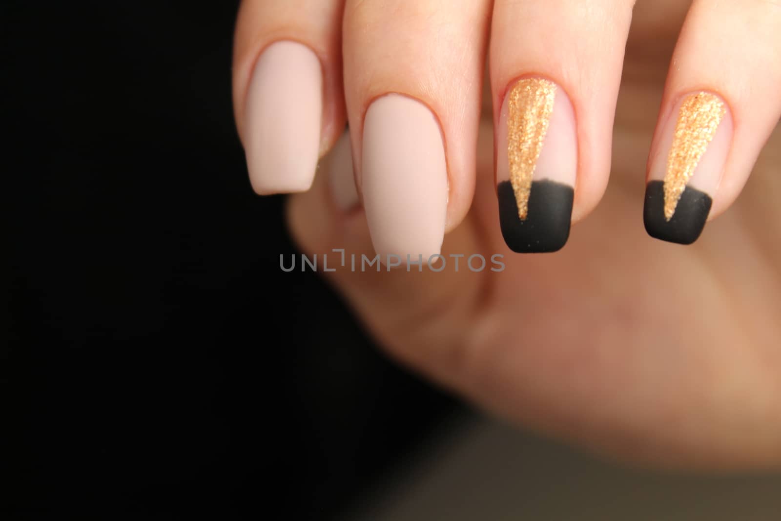Manicure design nails by SmirMaxStock