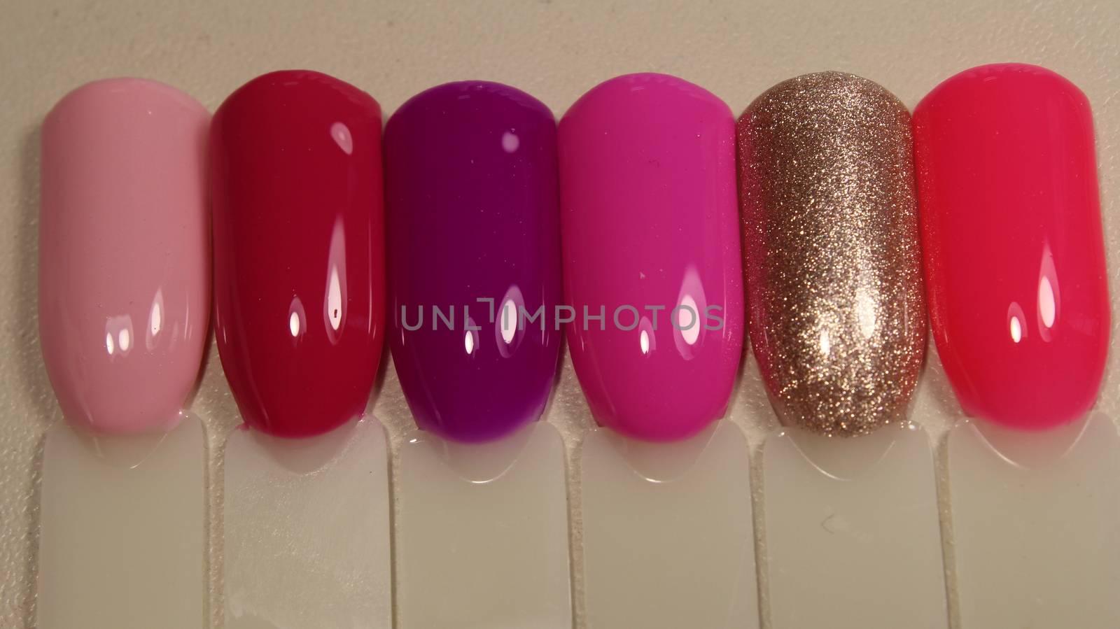 Varnish color palette for nail by SmirMaxStock