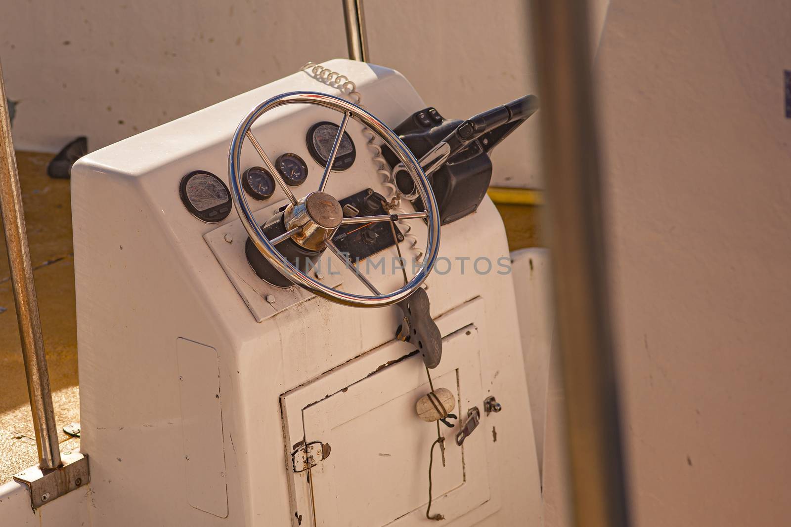 Dashboard of a boat by pippocarlot