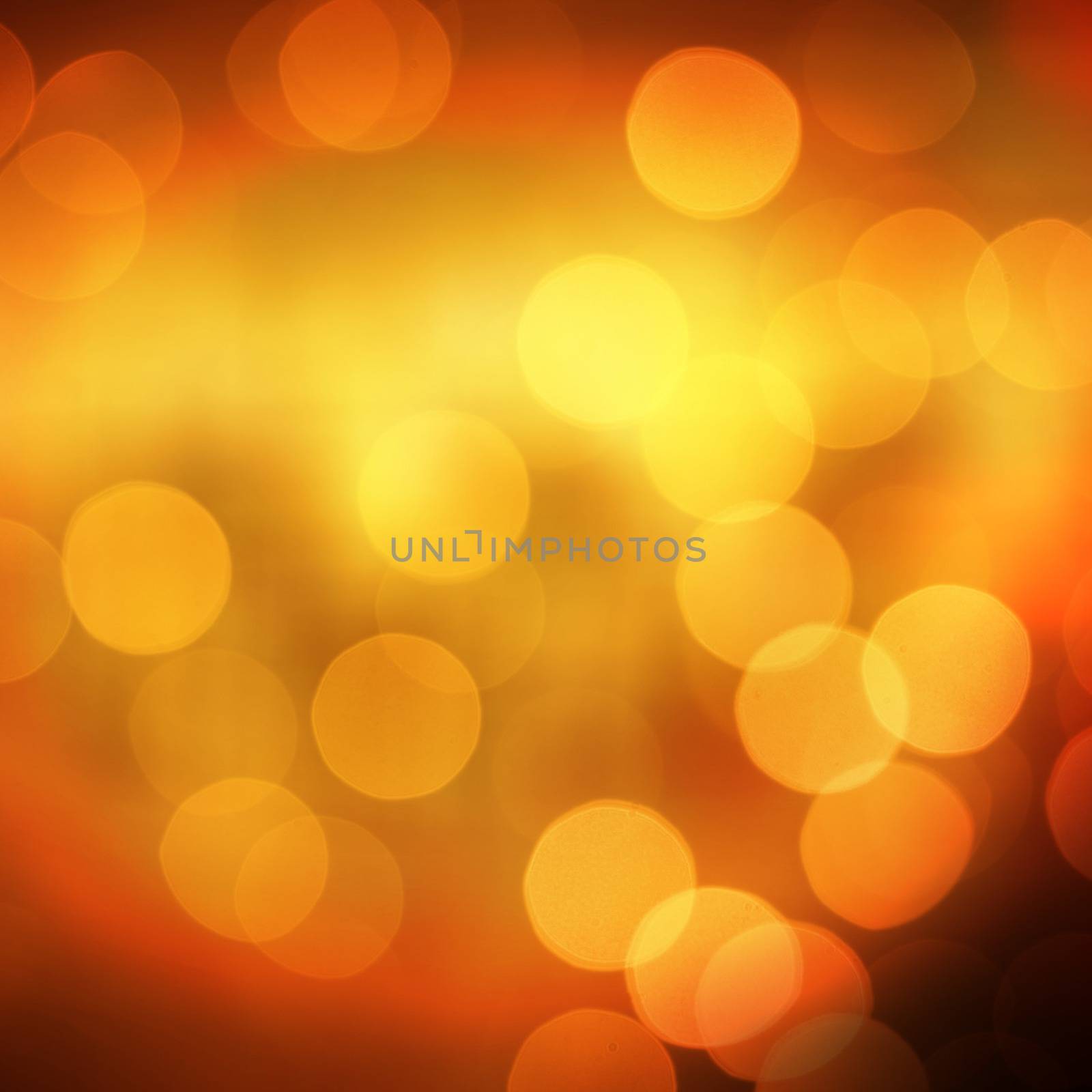 Orange lights as a background