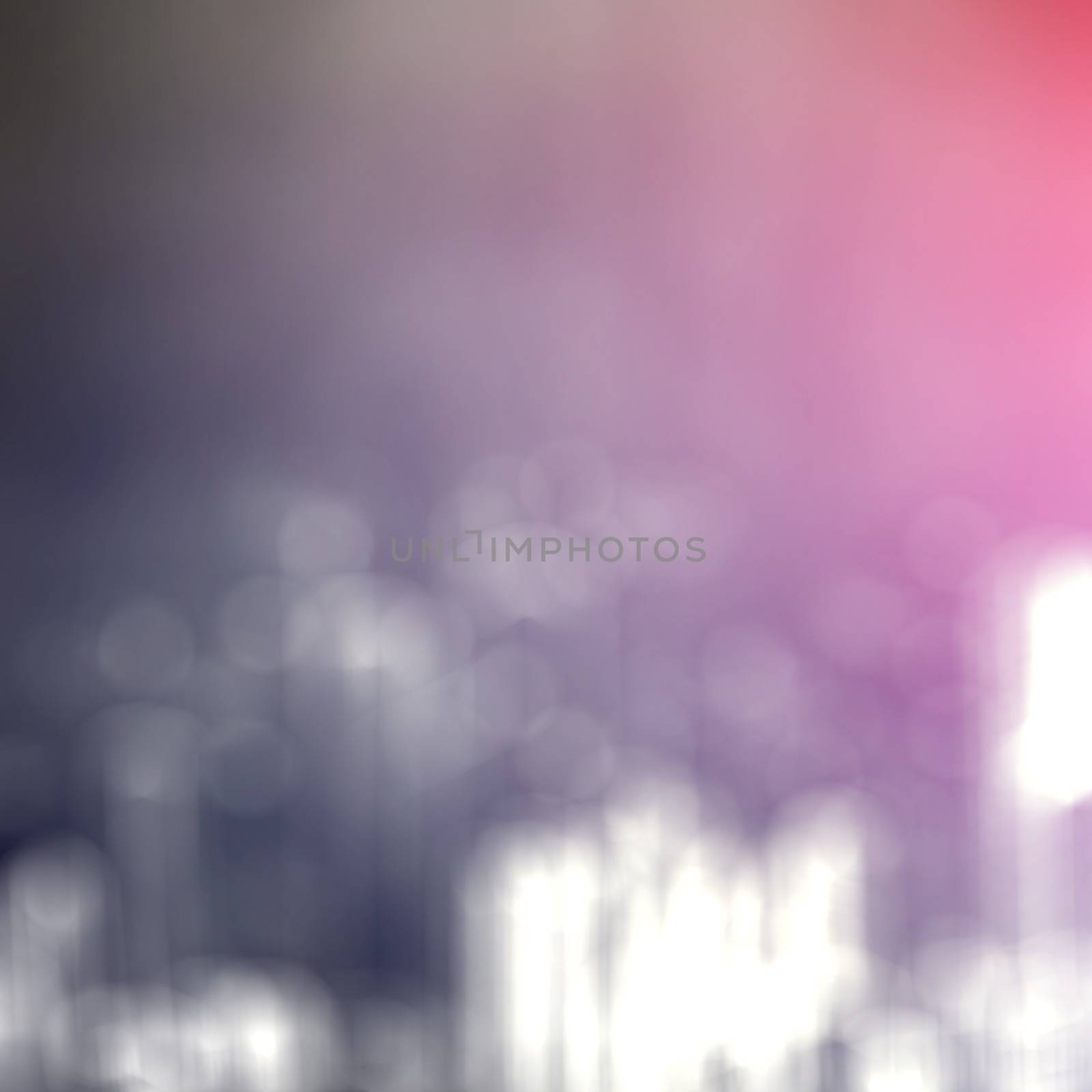 Different colors as background with city