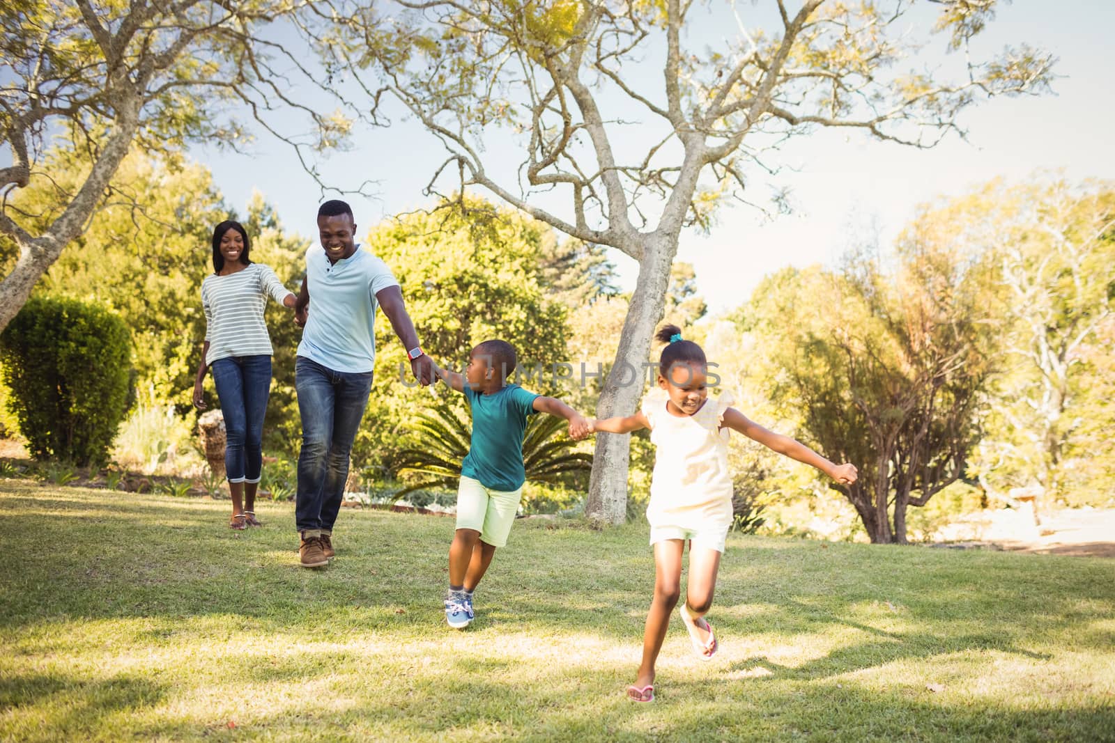 Happy family enjoying together by Wavebreakmedia