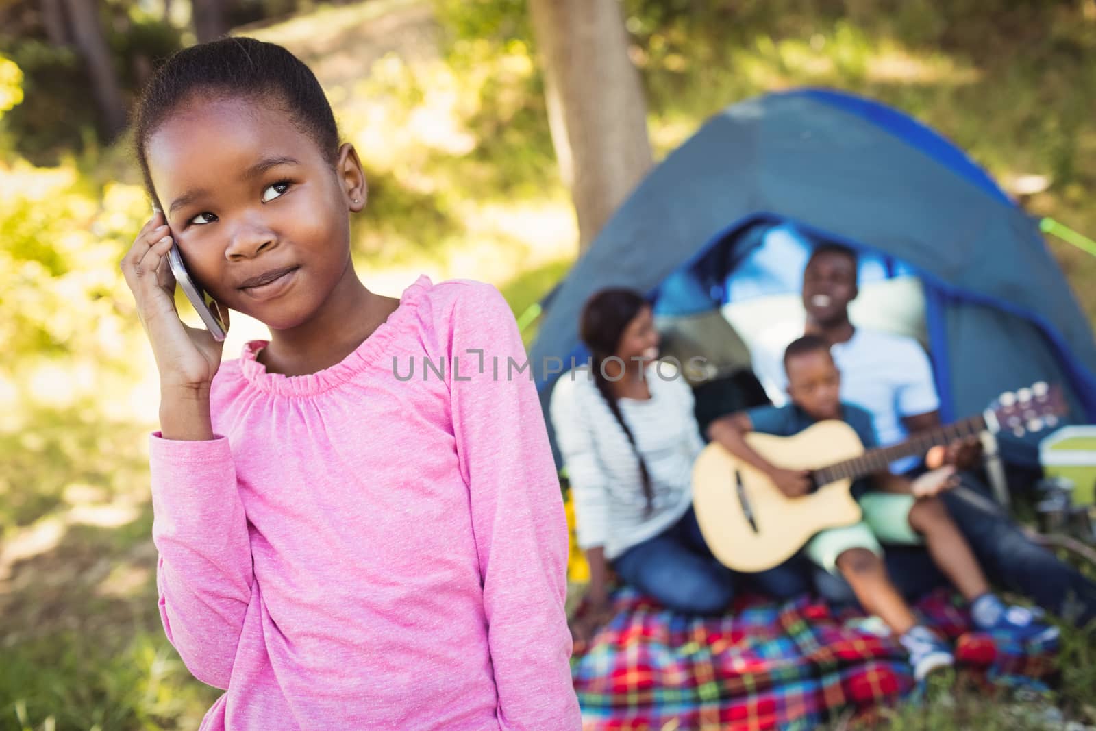 Happy family enjoying together by Wavebreakmedia