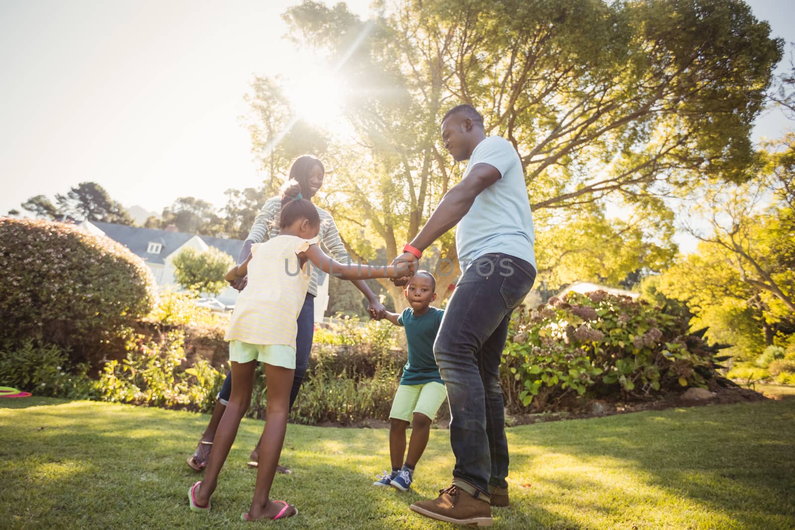 Happy family enjoying together by Wavebreakmedia