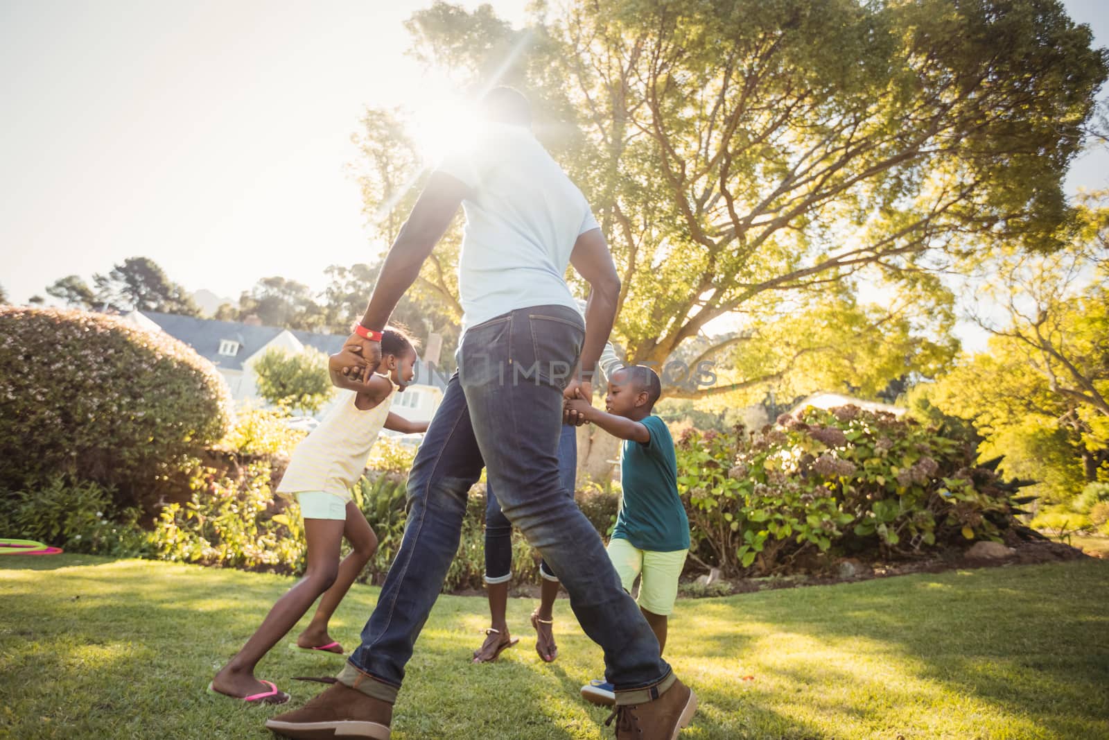 Happy family enjoying together by Wavebreakmedia