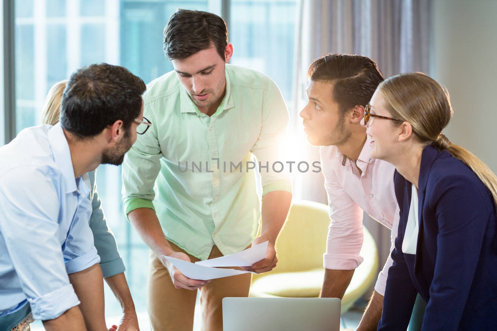 Business people during a meeting by Wavebreakmedia