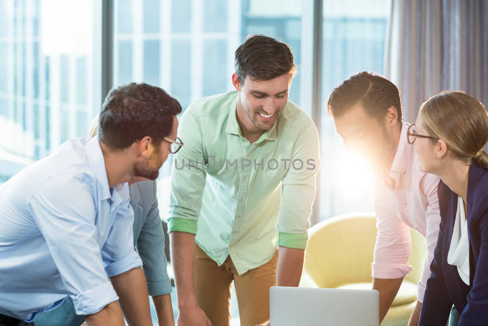 Business people during a meeting in the office