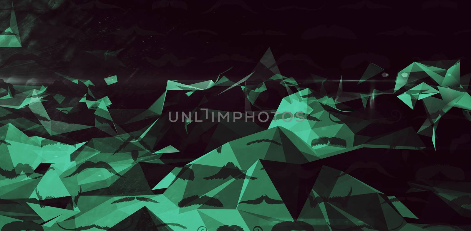Digitally generated abstract background