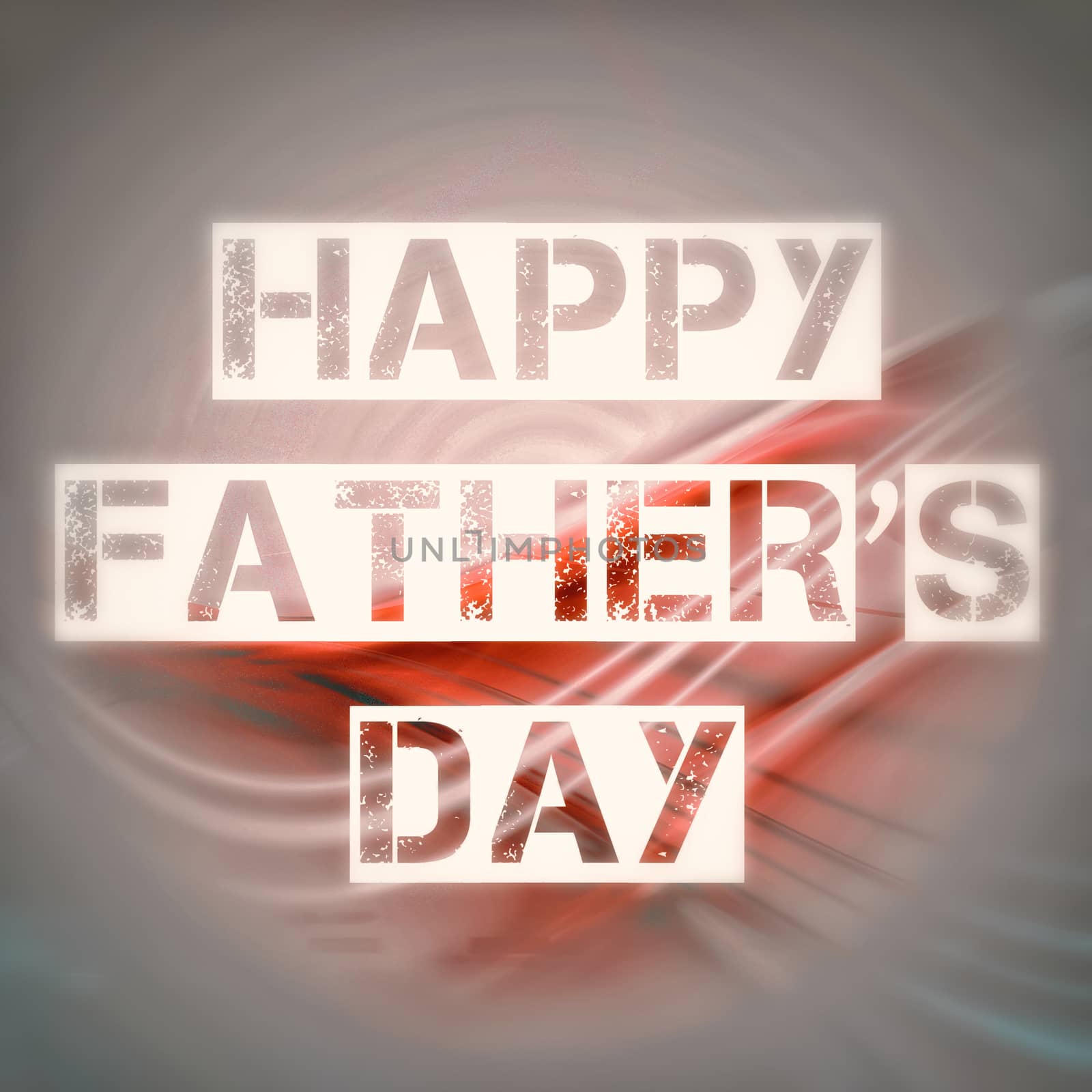 Composite image of happy fathers day on abstract background