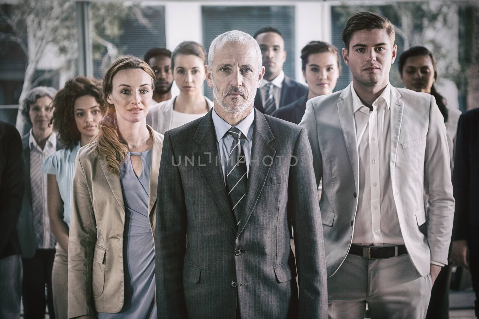 Portrait of business people in office by Wavebreakmedia