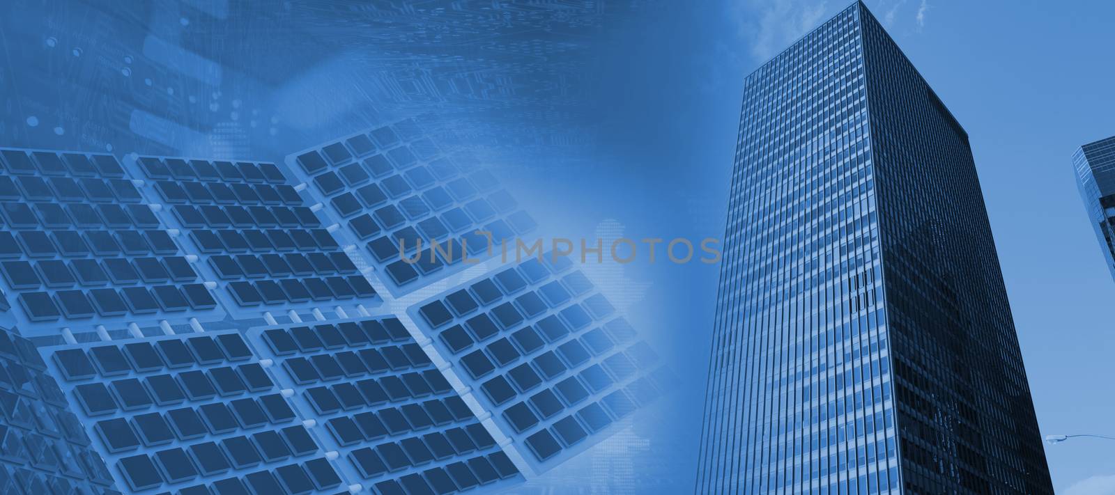 Composite image of modern solar equipment against white screen 3d by Wavebreakmedia