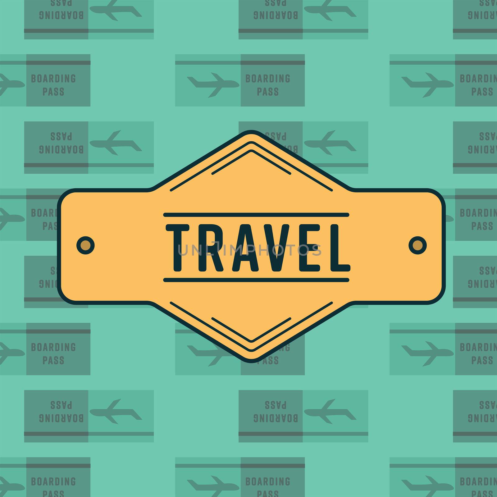 Vector symbol reading travel by Wavebreakmedia