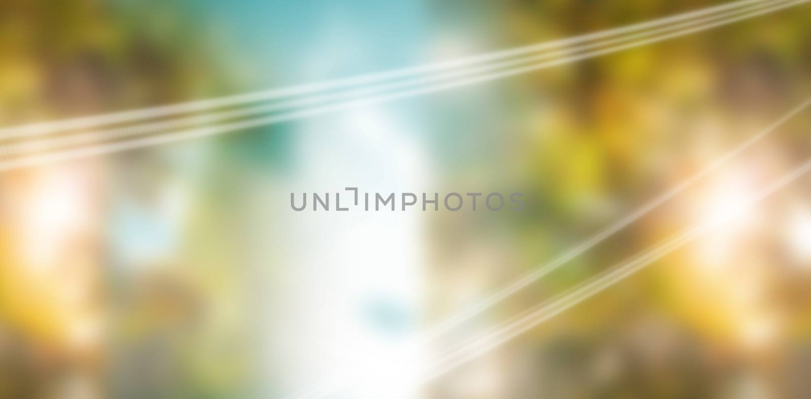 Composite image of coloured background with shiny lines by Wavebreakmedia