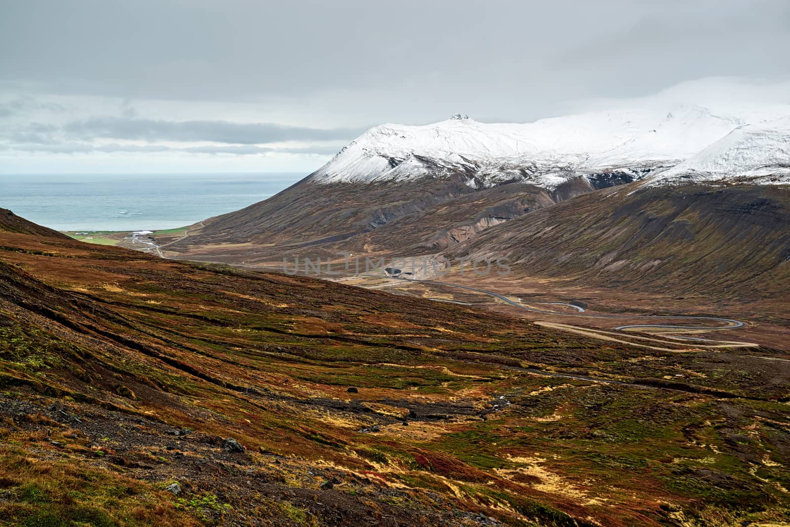 Mountains and view in Borgarfjordur Eystri, Iceland by LuigiMorbidelli