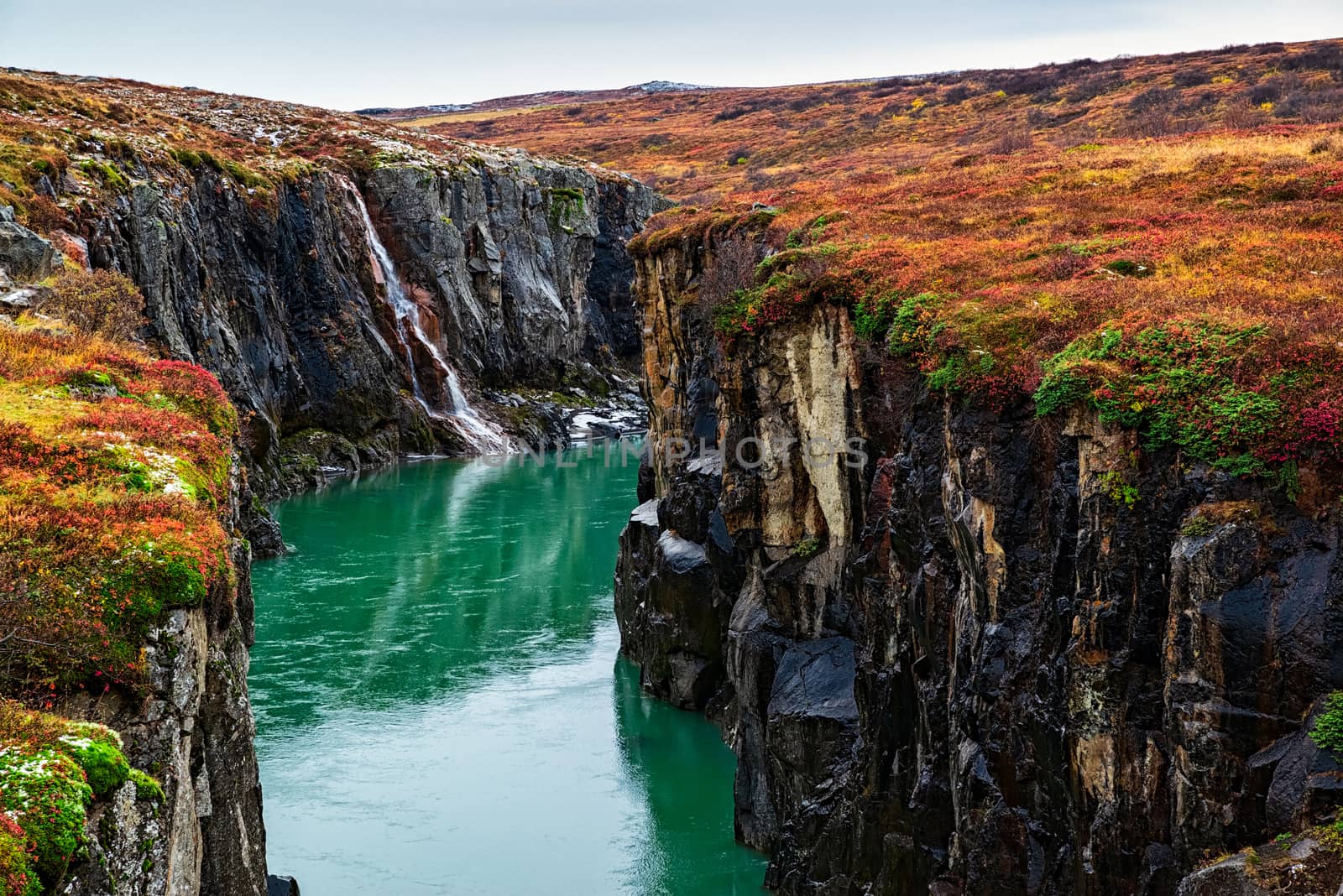 Jokulsa a Dal river canyon, Iceland by LuigiMorbidelli