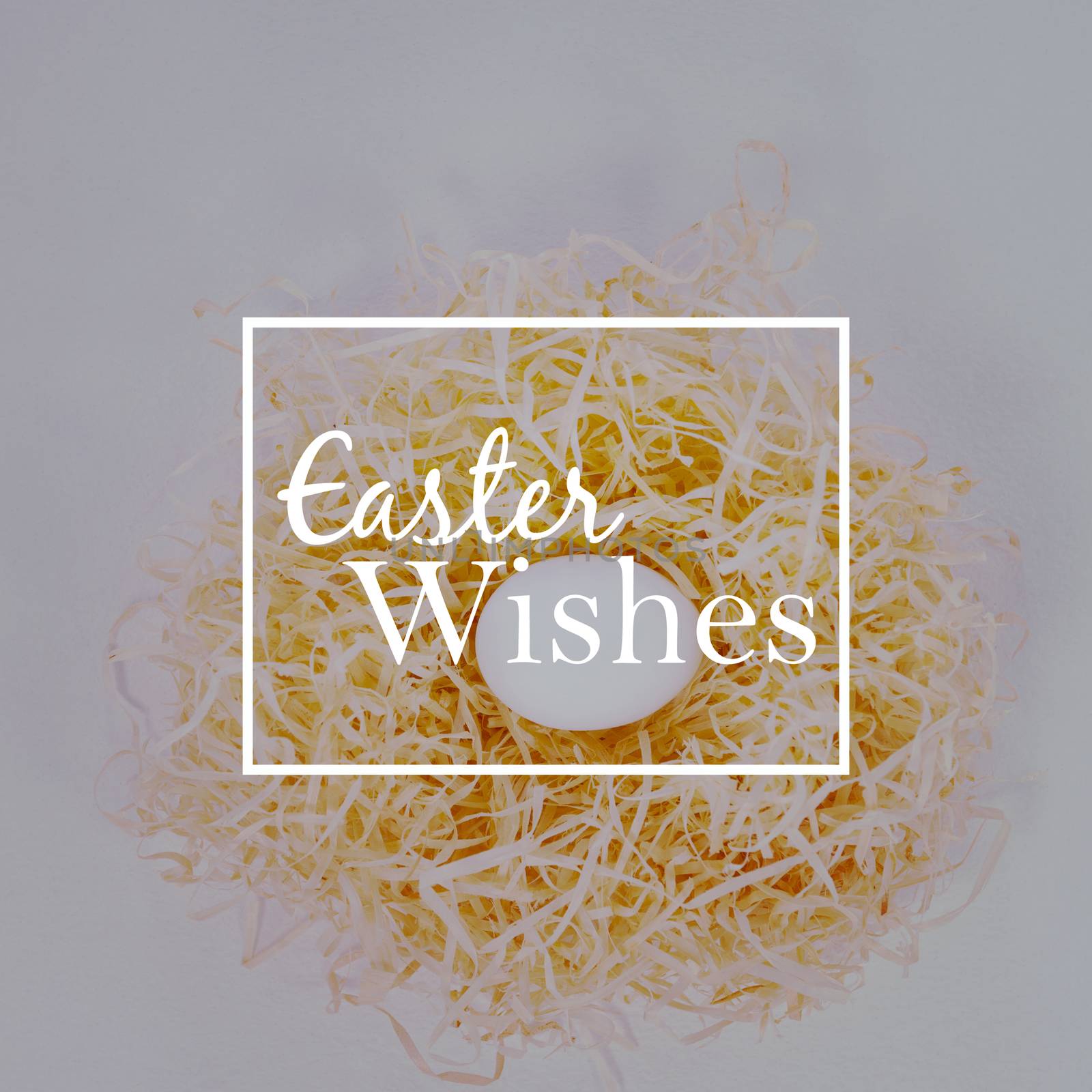 Composite image of easter greeting by Wavebreakmedia