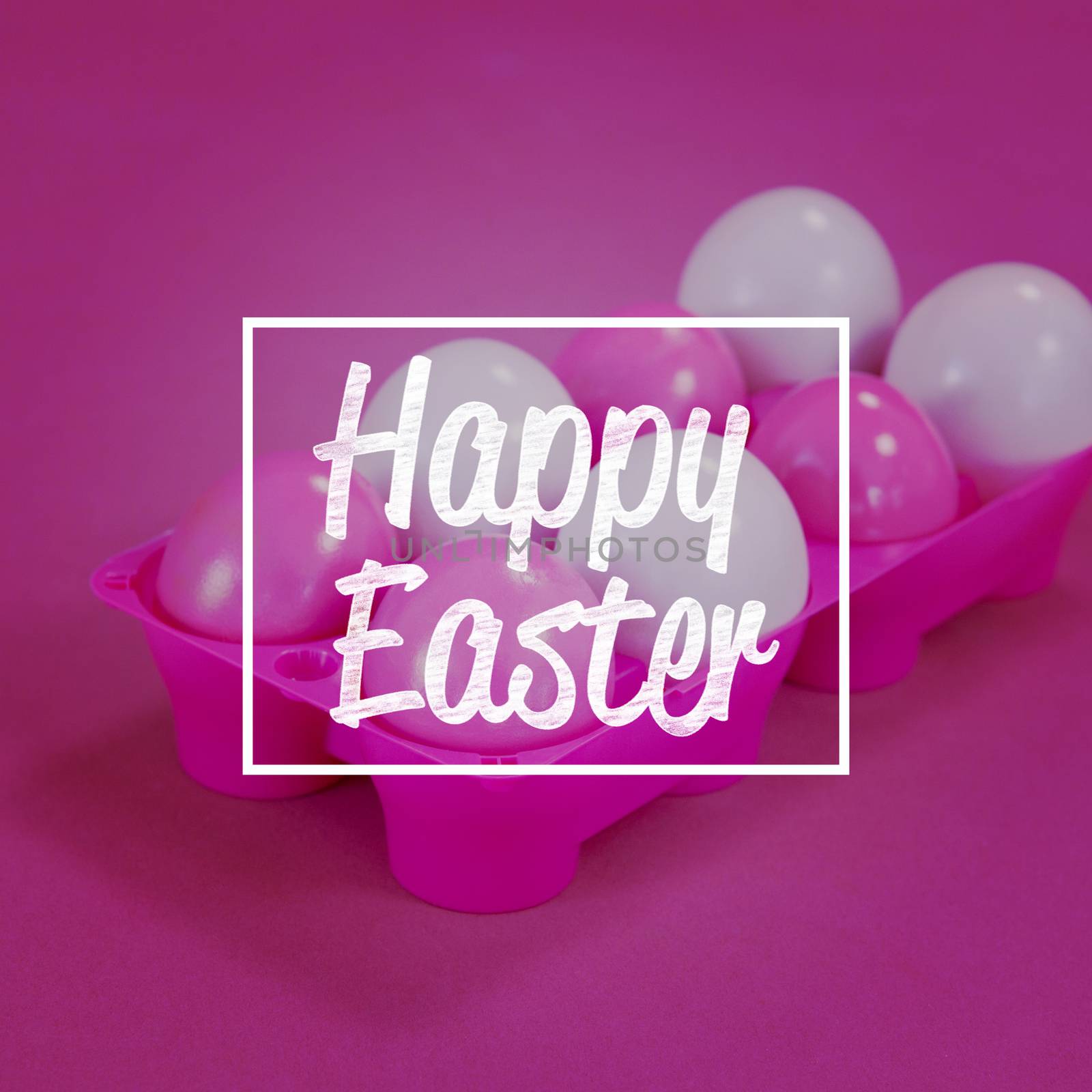 Composite image of happy easter by Wavebreakmedia