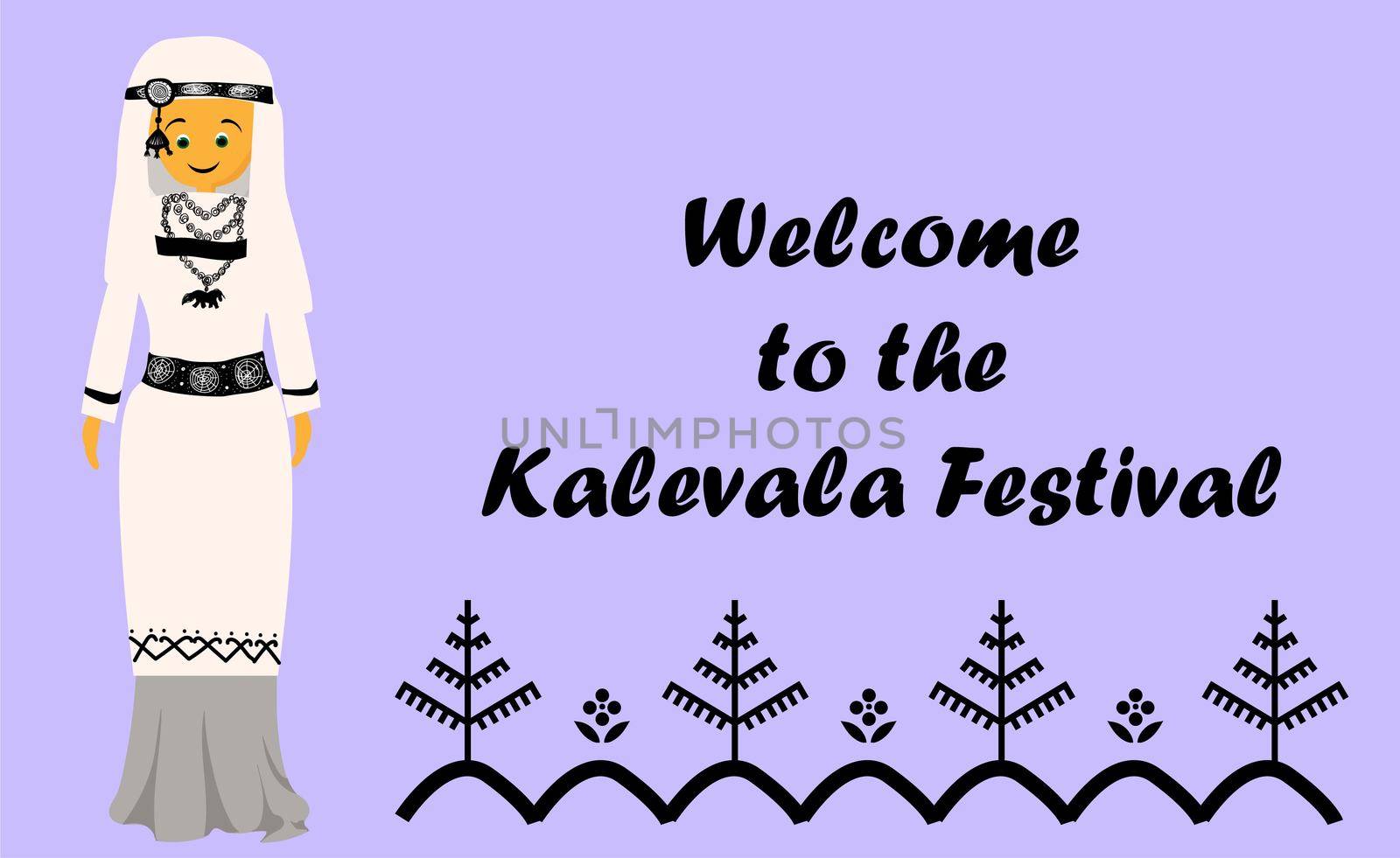 Kalevala. Finnish epic. Kalevala festival. Carnival. The peoples of the north.
