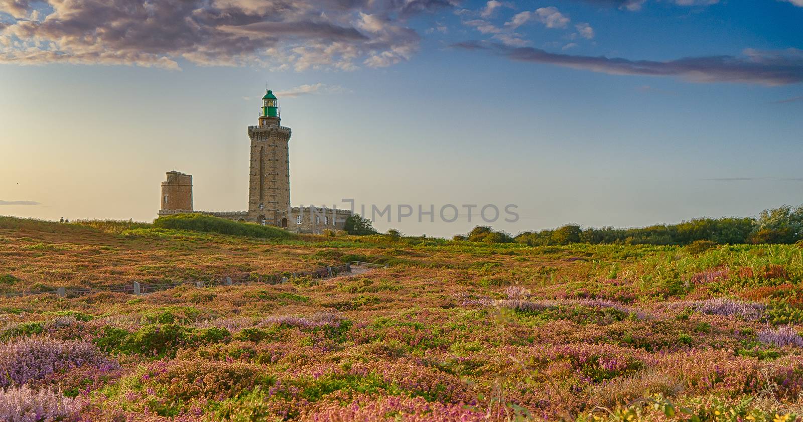 Lighthouse on cap Frehel, Bretagne, Britanny coast by javax