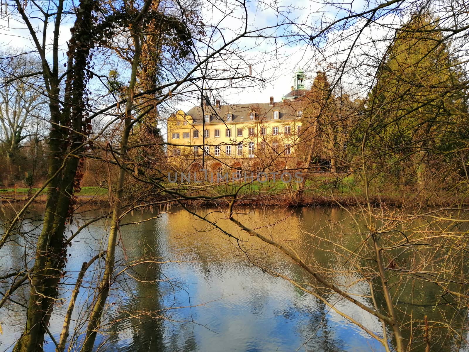 Bueckeburg Castle. Palace in Lower Saxony, Germany. by Lenkapenka