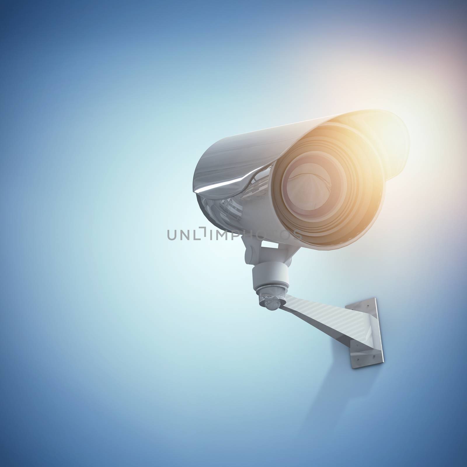 Composite image of cctv camera by Wavebreakmedia