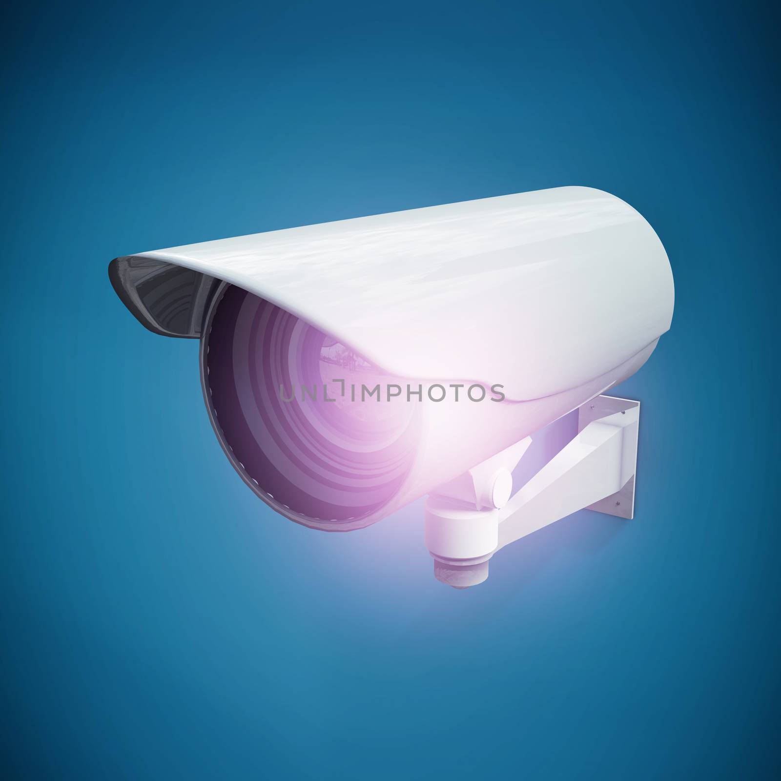 Composite image of cctv camera by Wavebreakmedia