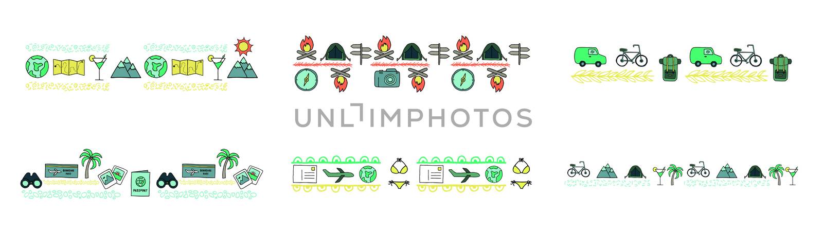 Vector set of various travel icon by Wavebreakmedia