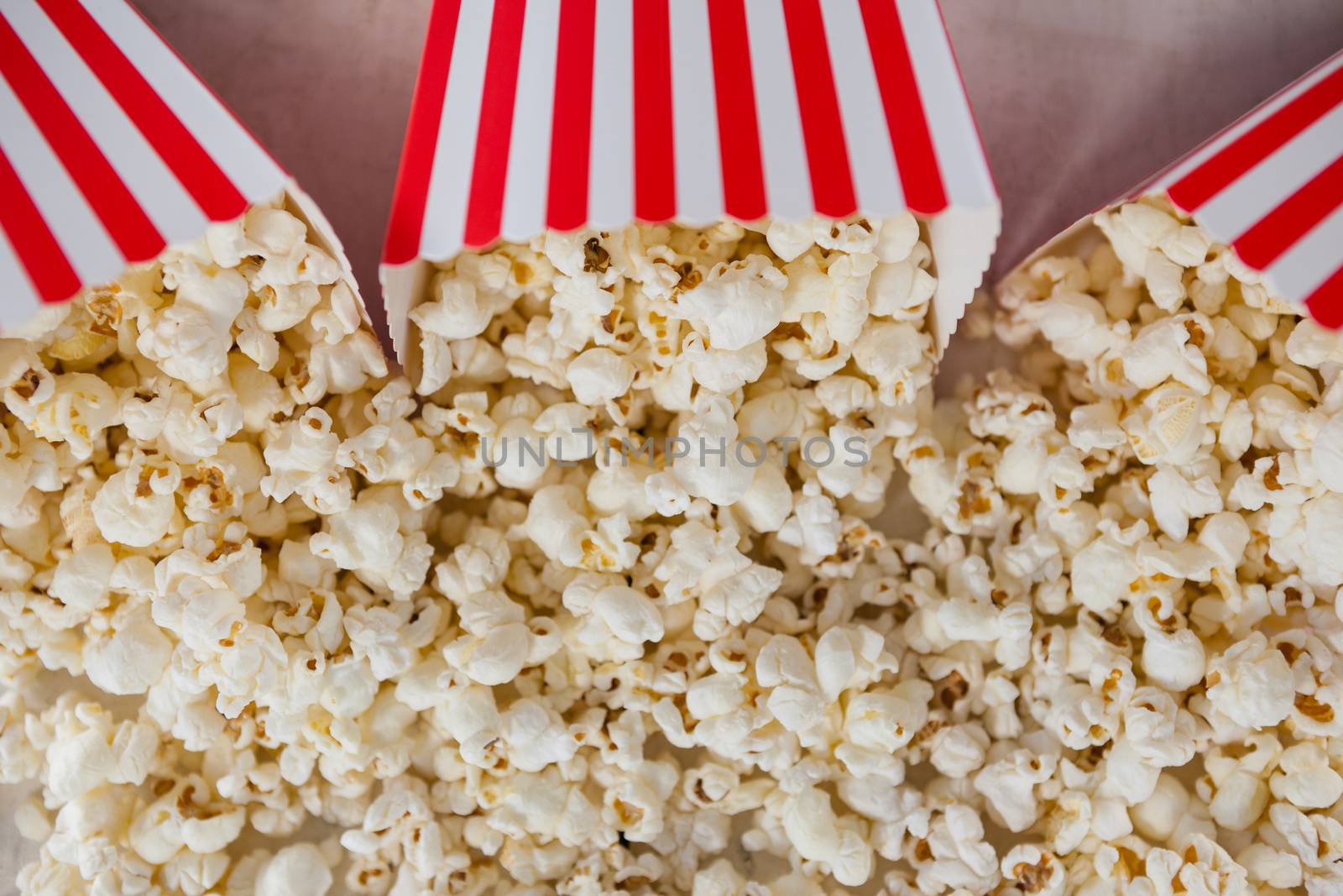 Close-up of scattered popcorn by Wavebreakmedia