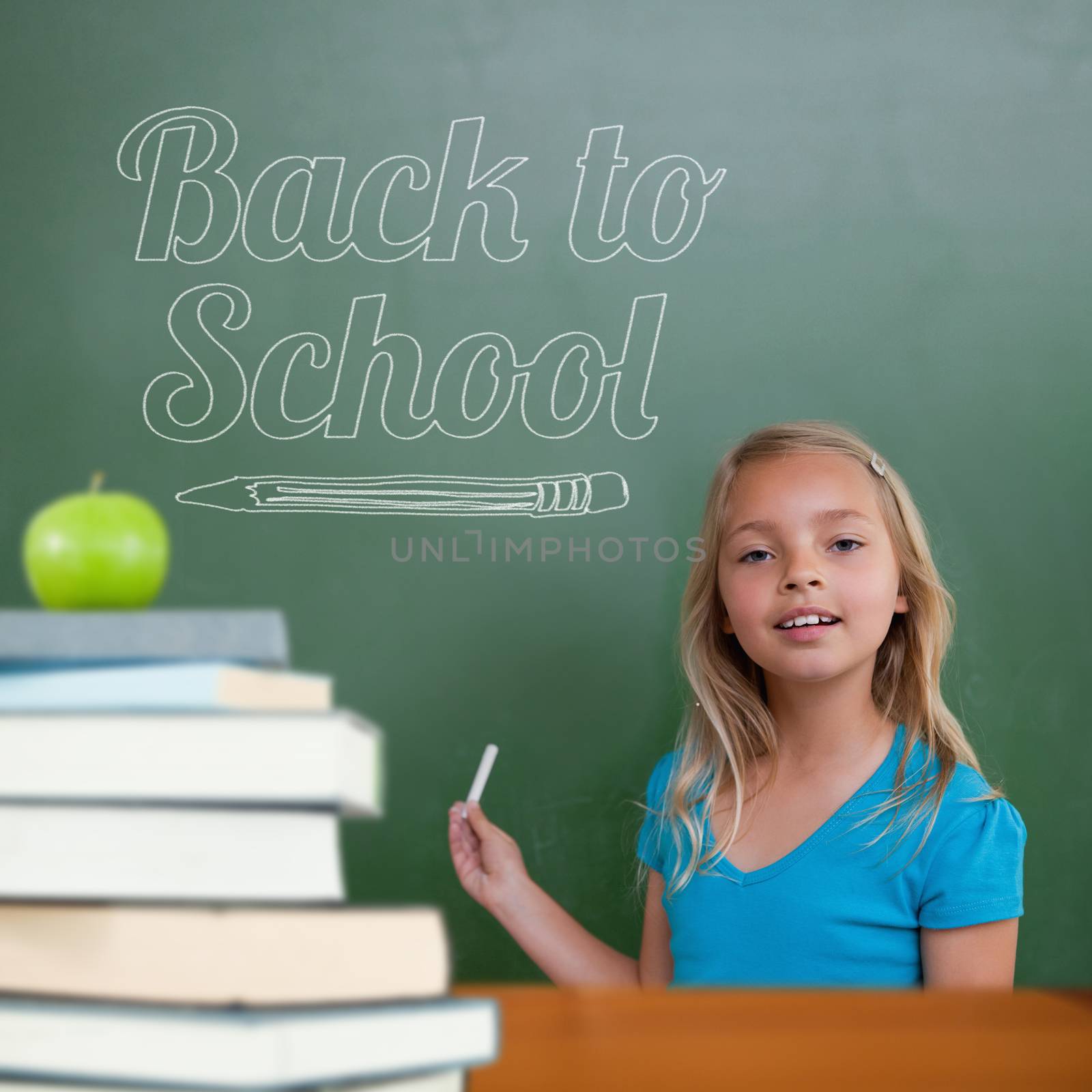 Composite image of back to school message by Wavebreakmedia