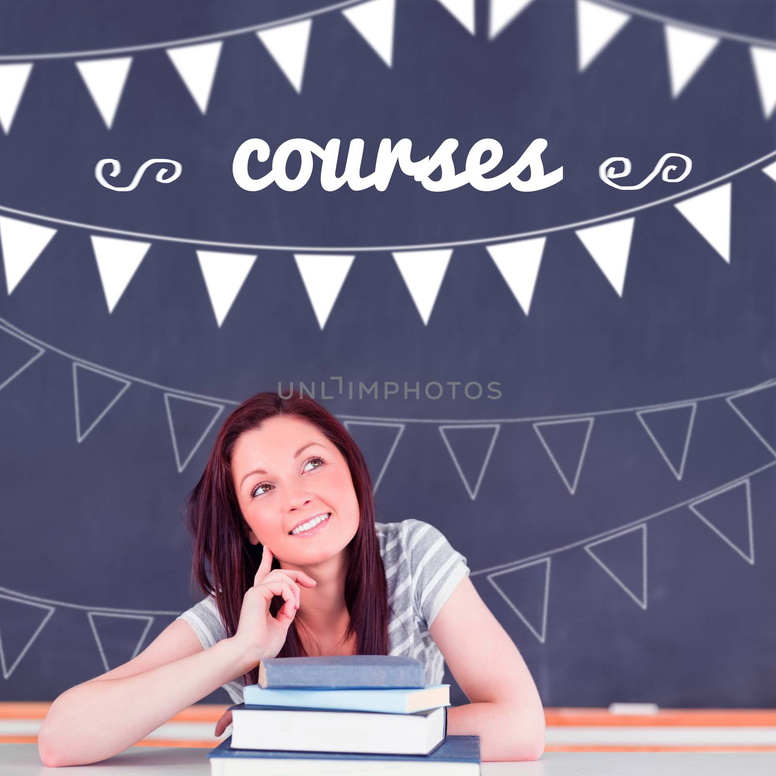 The word courses and bunting against student thinking in classroom