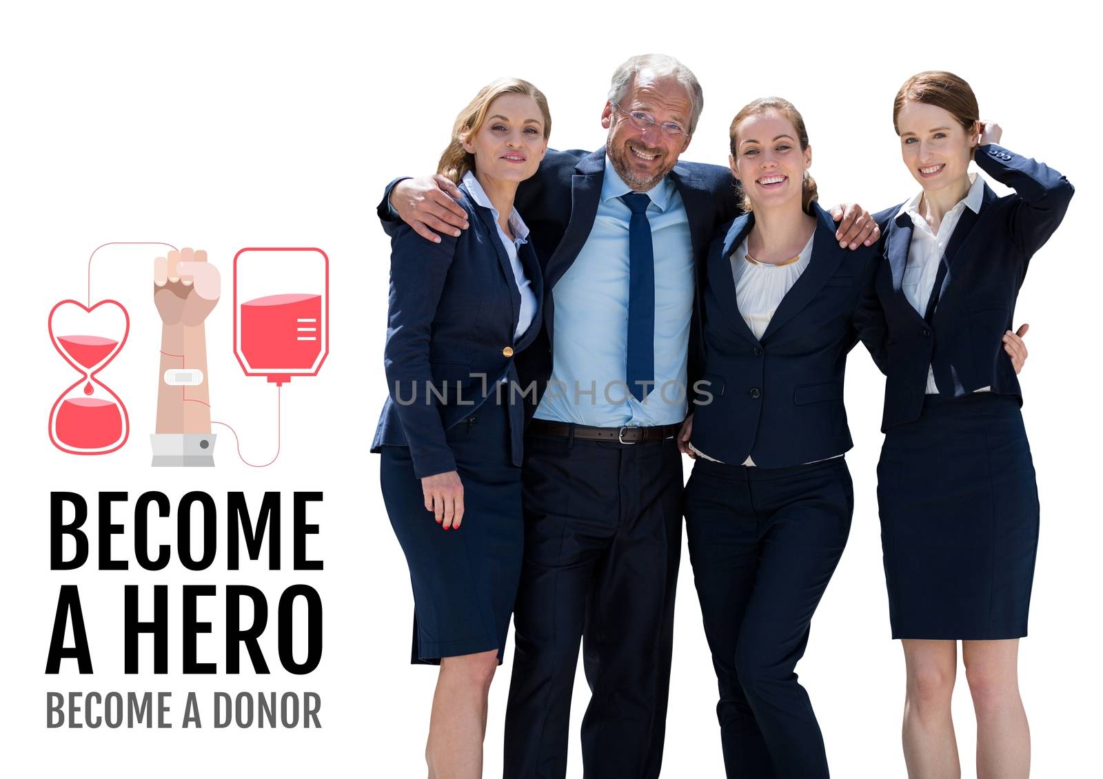 Business people and blood donation concept by Wavebreakmedia