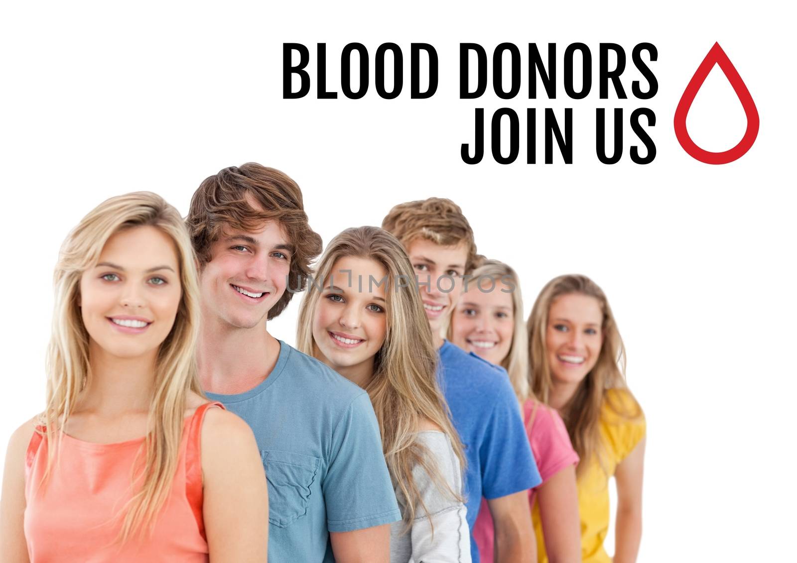 Group of people and blood donation concept by Wavebreakmedia