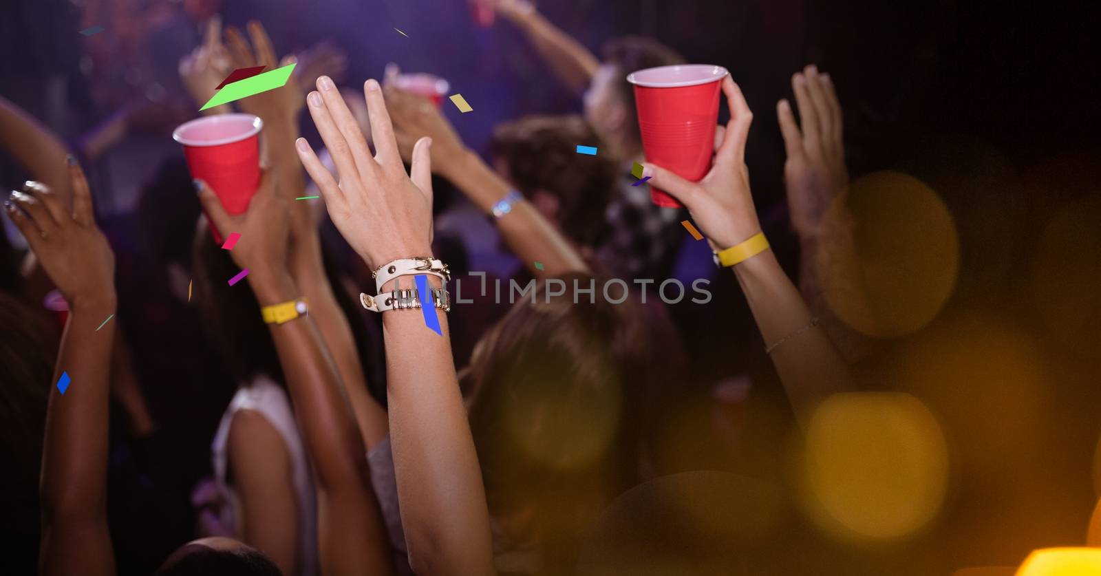 people at concert with transition by Wavebreakmedia
