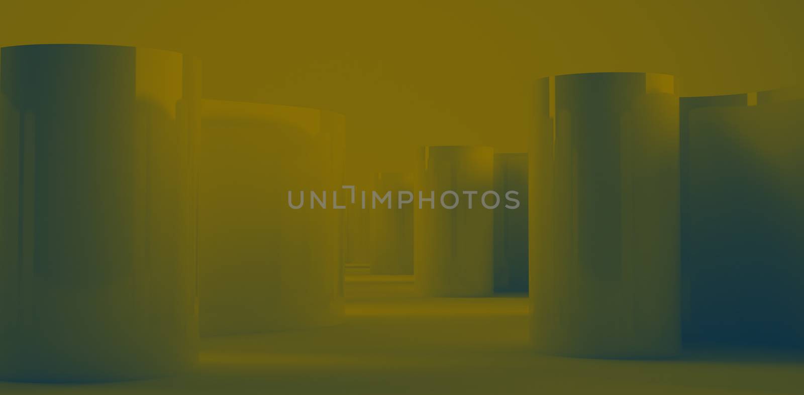 Abstract white room by Wavebreakmedia