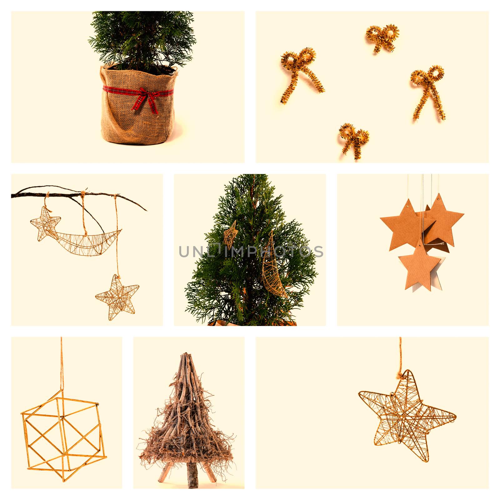 Christmas tree and decoration  by Wavebreakmedia