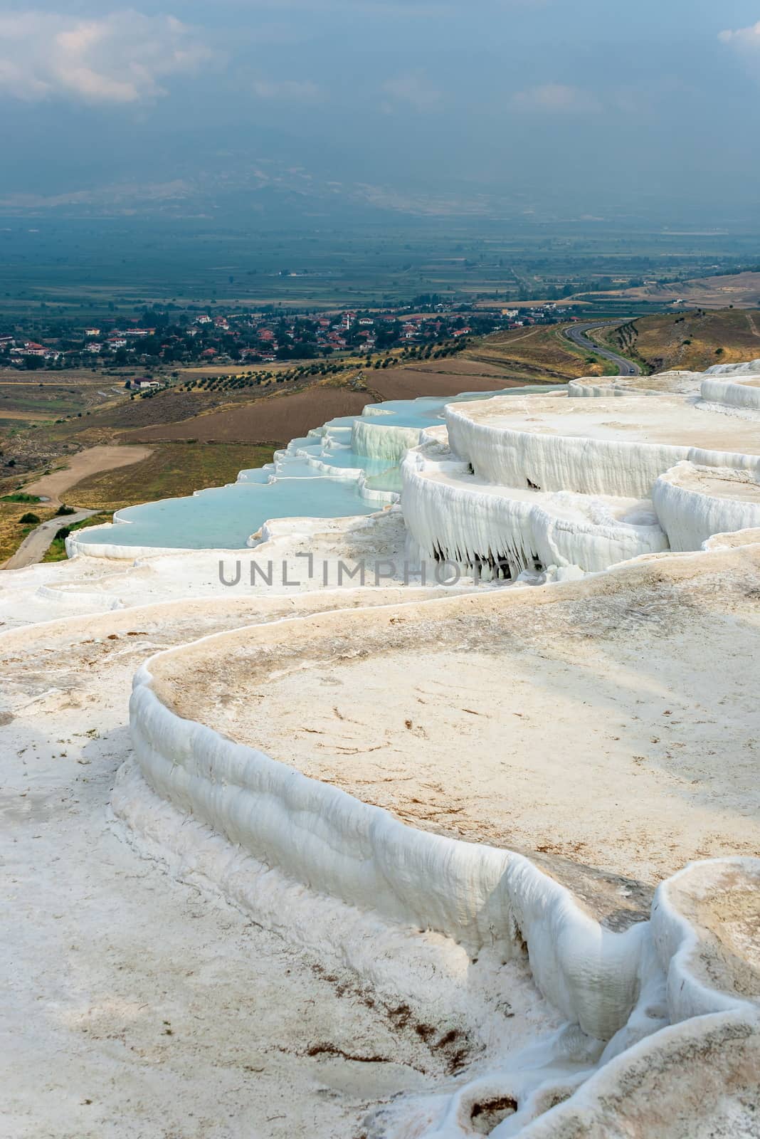 Pamukkale Travertine pool in Turkey by Multipedia