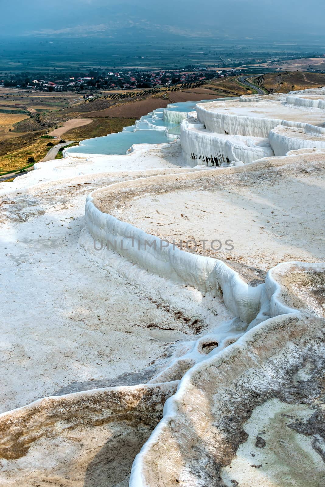 Pamukkale Travertine pool in Turkey by Multipedia