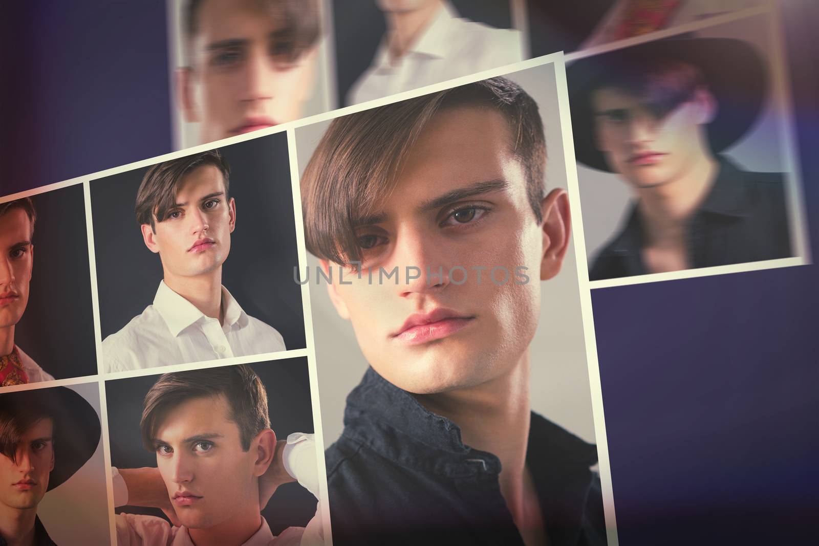 People collage portrait single 5 by Wavebreakmedia