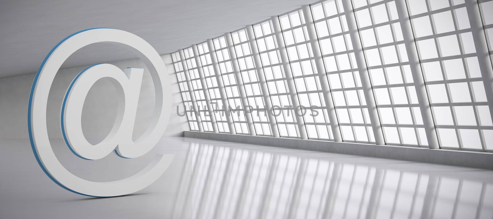 Composite image of at e-mail symbol by Wavebreakmedia