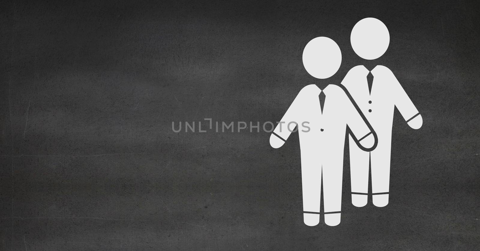 couple partners of people icon by Wavebreakmedia