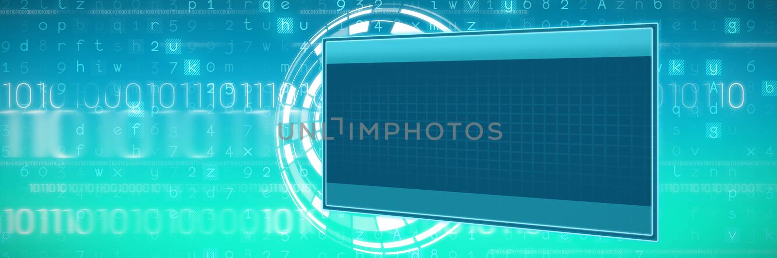 Composite image of digital background by Wavebreakmedia